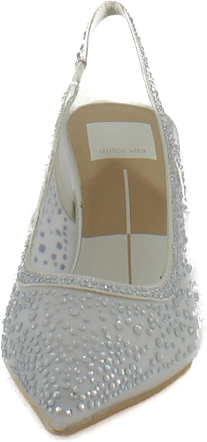 Dolce Vita Women's Kaye Crystal Pointed Toe Heels
