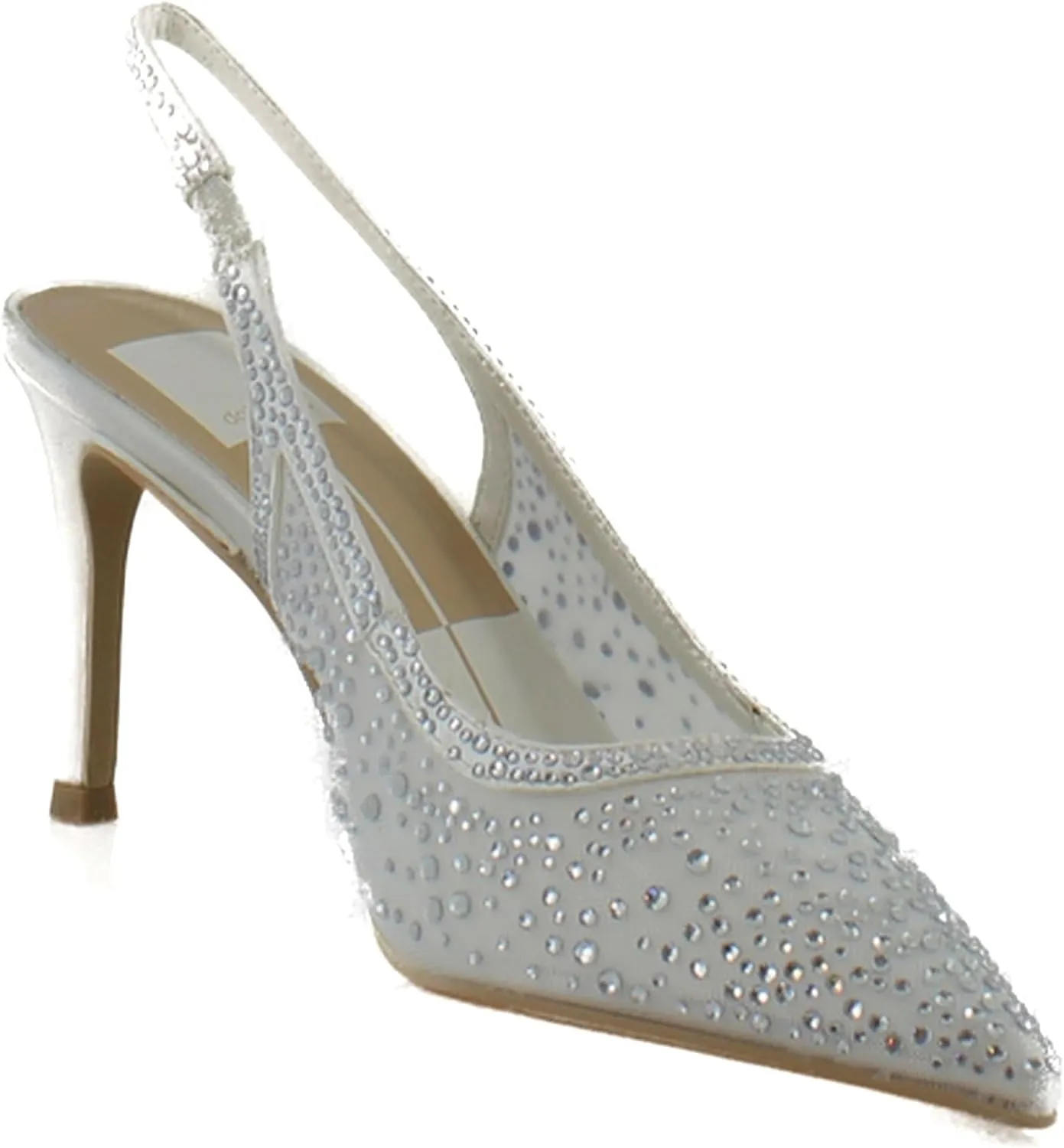 Dolce Vita Women's Kaye Crystal Pointed Toe Heels