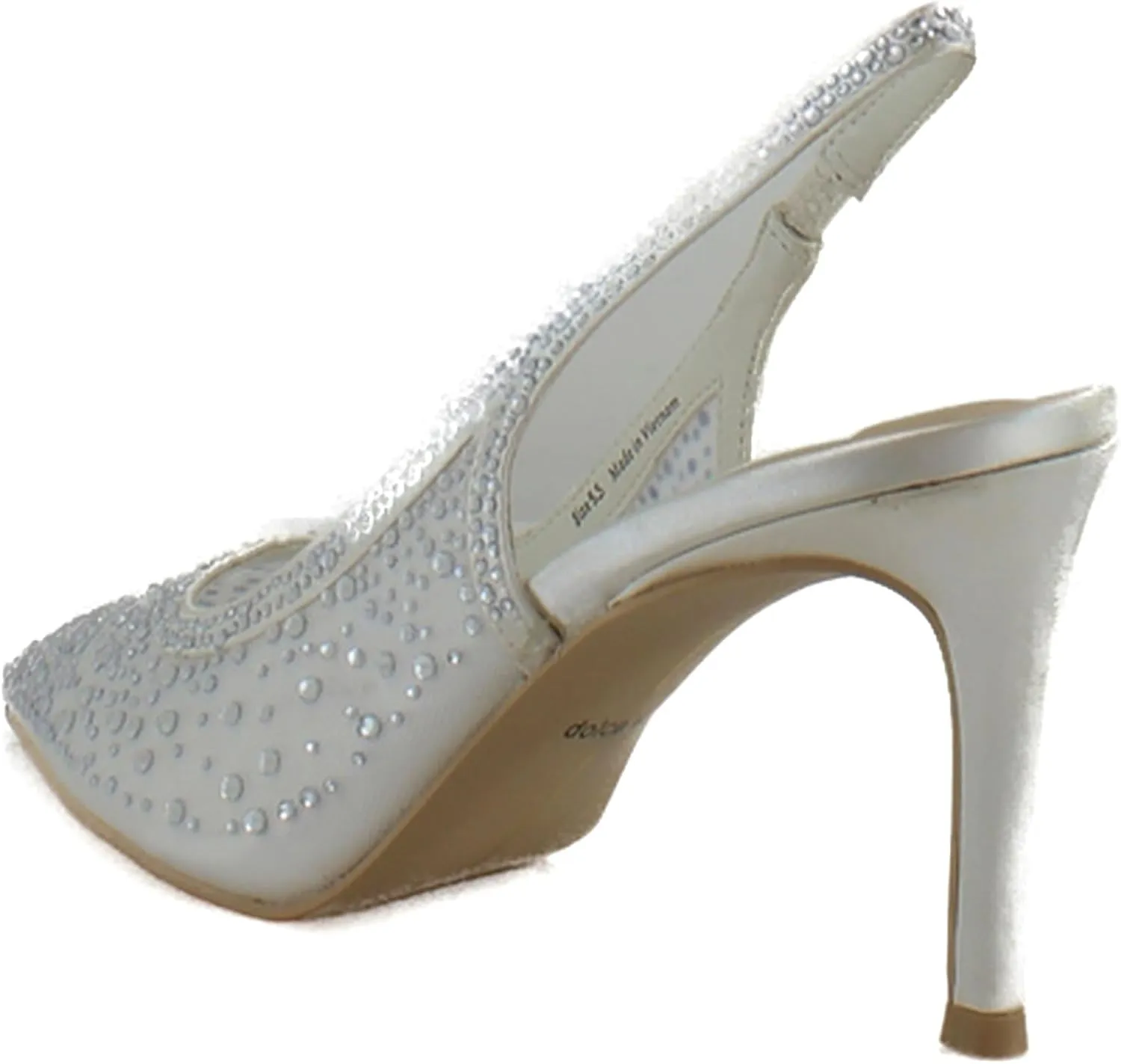Dolce Vita Women's Kaye Crystal Pointed Toe Heels