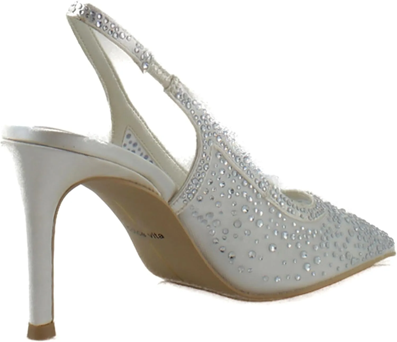 Dolce Vita Women's Kaye Crystal Pointed Toe Heels