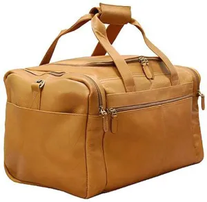 Dorado Vaquetta Leather 18" Duffel - Caf‚