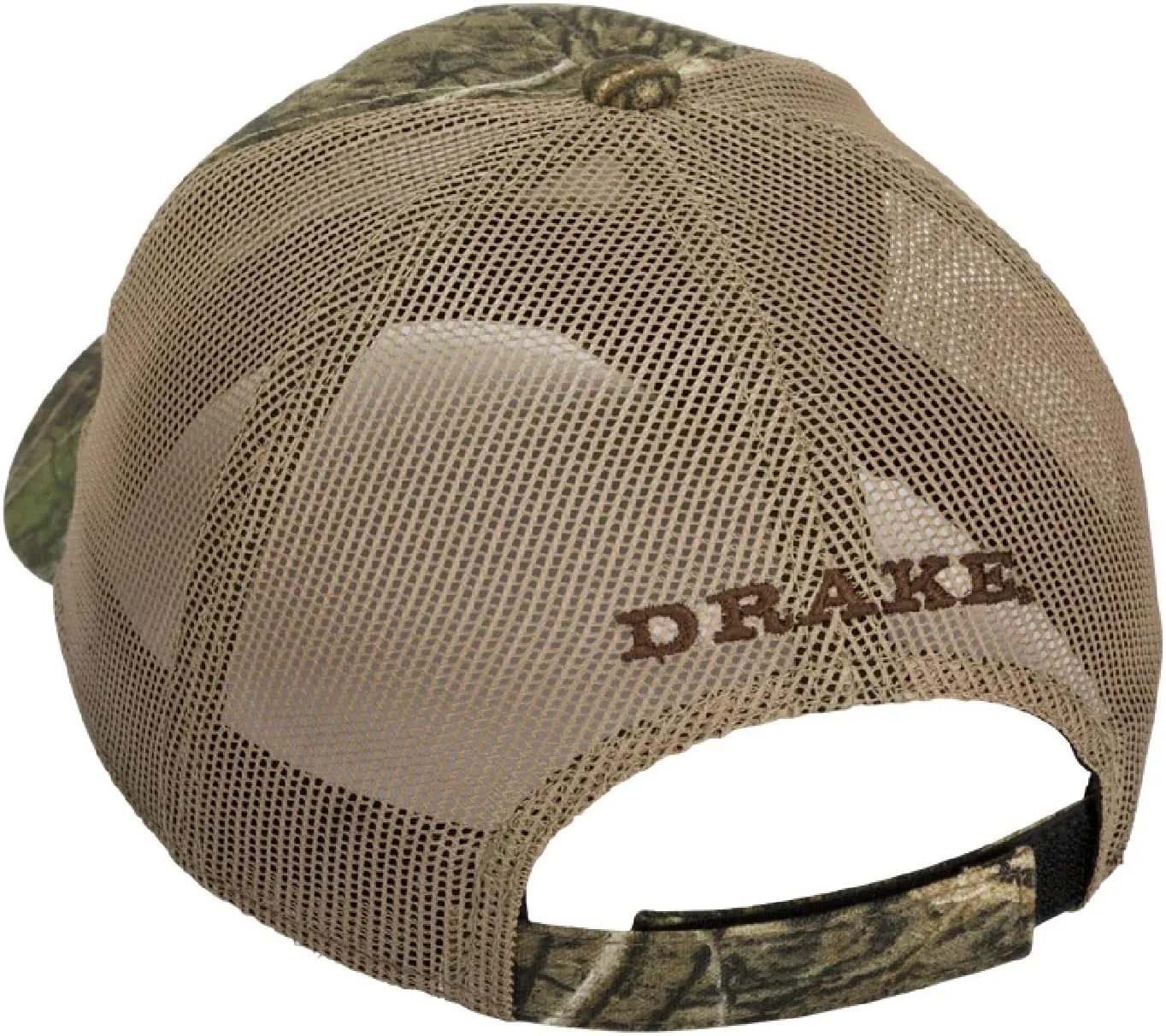 Drake Waterfowl Men's 6-Panel Camo Mesh Back Cap