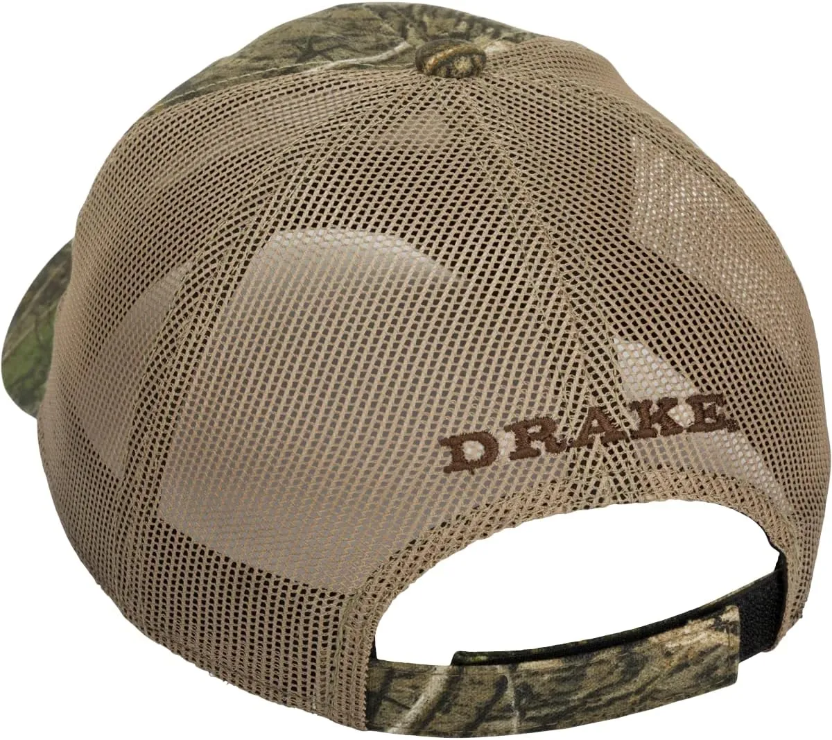 Drake Waterfowl Men's 6-Panel Camo Mesh Back Cap
