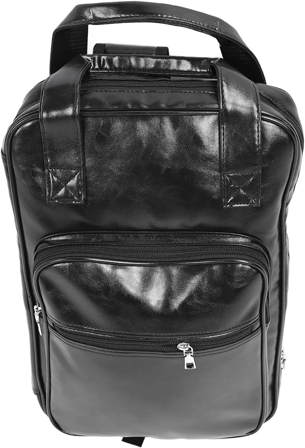 Drumstick Mallet Bag, Large Capacity Drum Sticks Bag for Travel (Black)