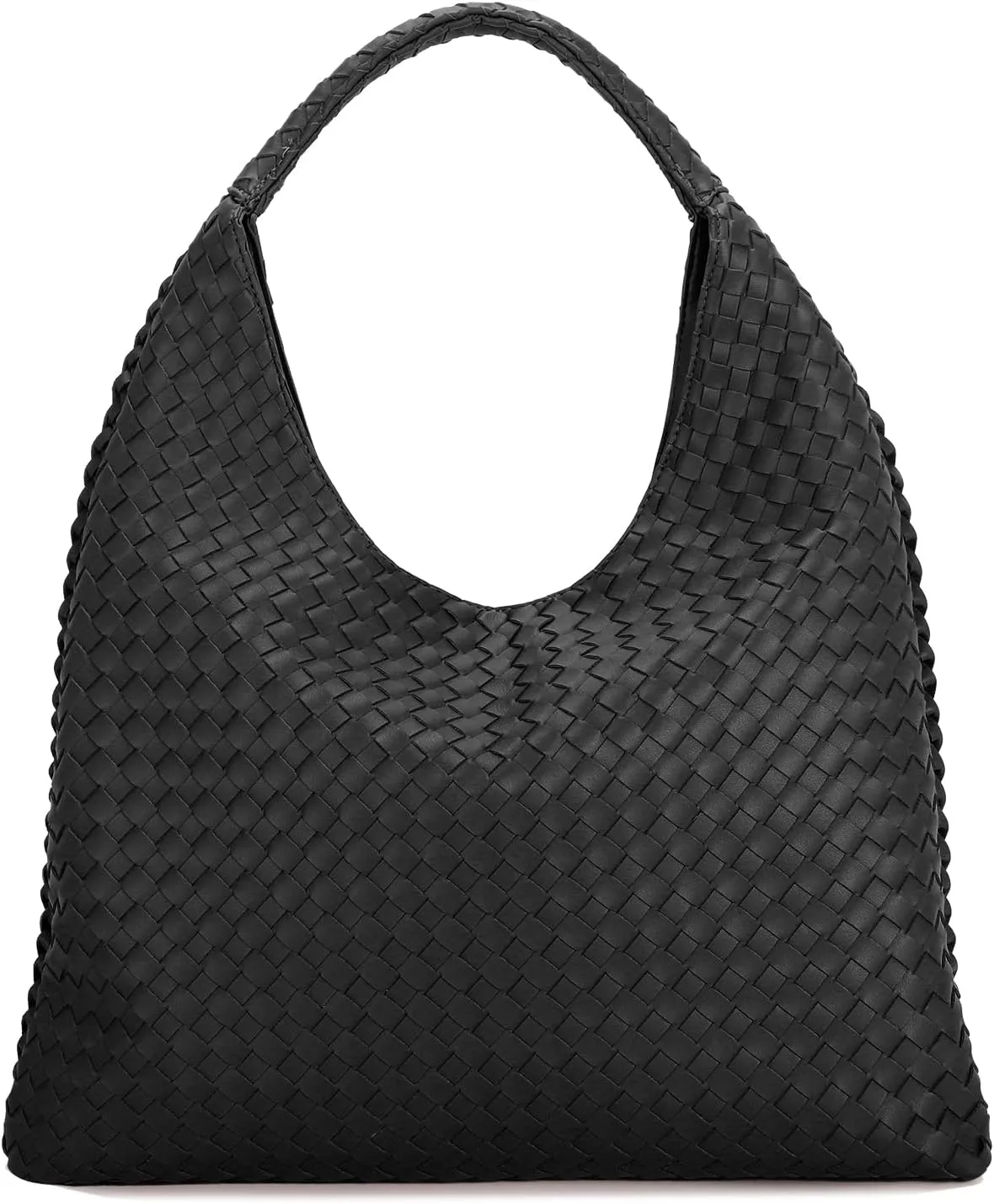 E Woven Hobo Bag for Women Large Tote Bag Top Handle Shoulder Handbag
