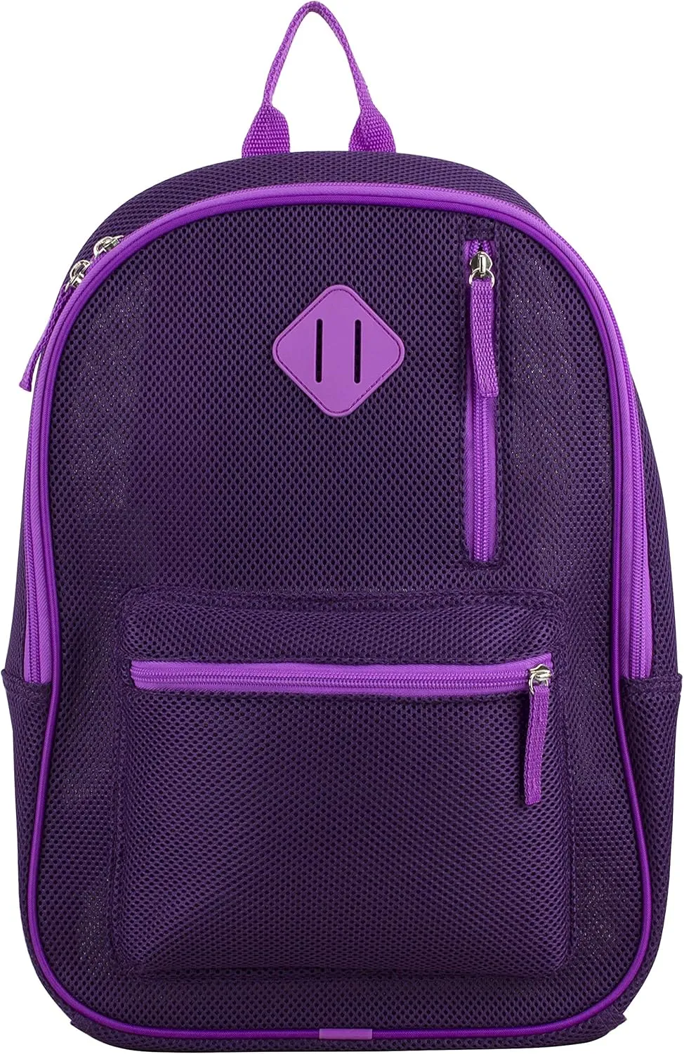 Eastsport Active Semi Transparent Soft Comfortable Mesh Backpack, Berry Parfait/Grape Sizzle