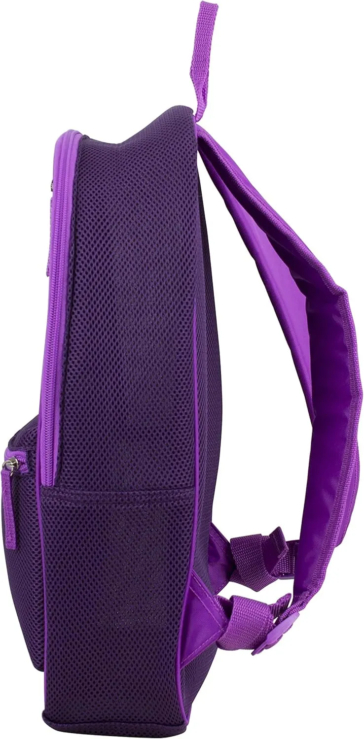 Eastsport Active Semi Transparent Soft Comfortable Mesh Backpack, Berry Parfait/Grape Sizzle