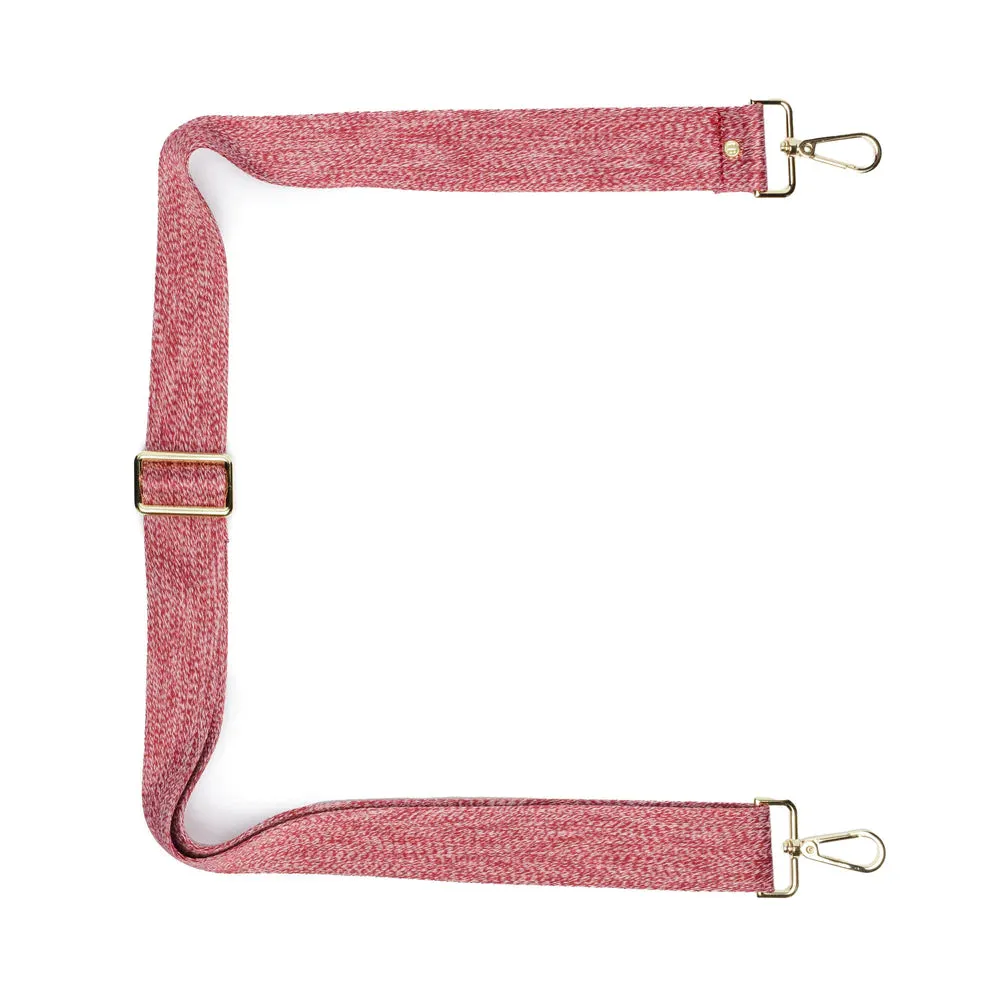 Elie Beaumont Crossbody Strap Berry Distressed