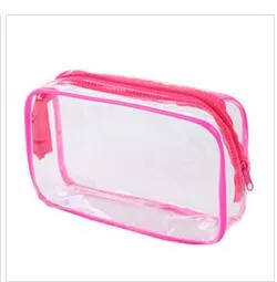 eTya Travel PVC Cosmetic Bags Women Transparent Clear