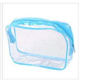 eTya Travel PVC Cosmetic Bags Women Transparent Clear