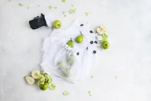 Ever Eco Reusable Produce Bags RPET Mesh - 8 Pack