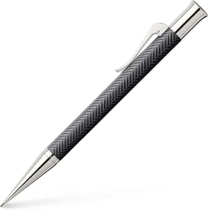 Faber Castell 136730 Guilloche Sisley Anthracite Mechanical Pencil, 0.03 inches (0.7 mm), Genuine Import
