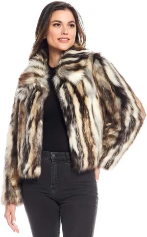 Fabulous-Furs Donna Salyers Desert Dream Faux Fur Jacket