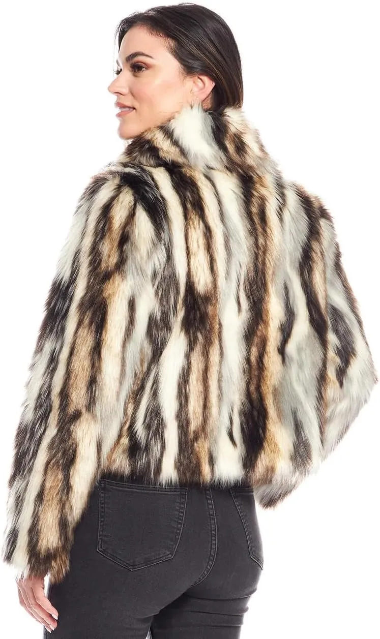 Fabulous-Furs Donna Salyers Desert Dream Faux Fur Jacket