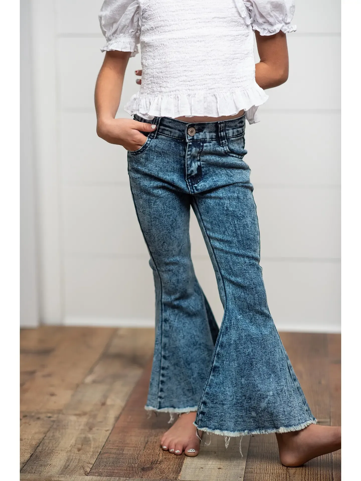 Faded Flare Denim