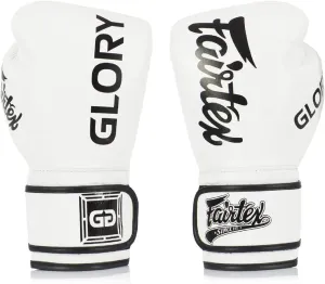 Fairtex Glory Training Gloves - Premium Leather MMA & Boxing Gloves |Handmade in Thailand - Shock-Absorbing Foam Padding | Ideal for Kickboxing, Sparring & Competition