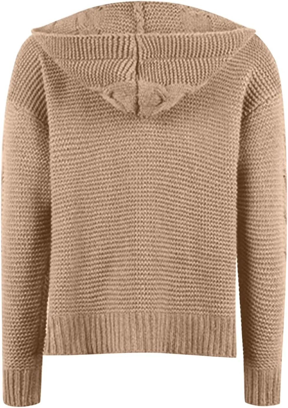 Fall Sweaters for Women Solid Color Knit Cardigan Sweater Jacket Nautical Sweaters Women One Shoulder Loose
