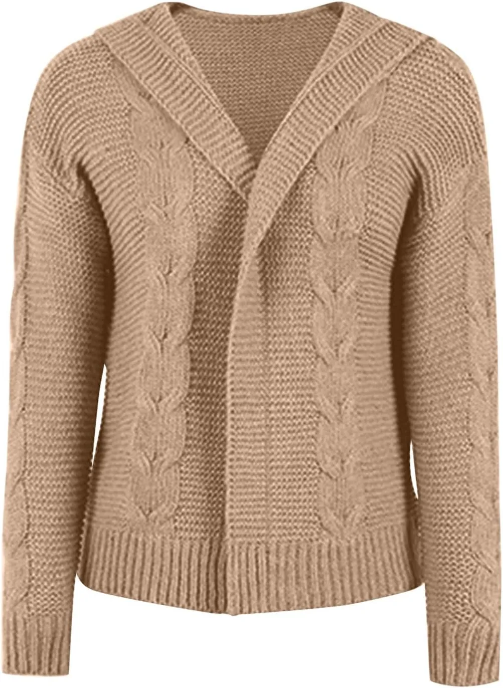 Fall Sweaters for Women Solid Color Knit Cardigan Sweater Jacket Nautical Sweaters Women One Shoulder Loose