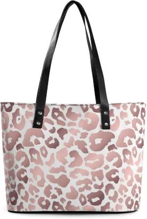 Fashion Large Capacity Satchel Tote Bag Casual Shoulder Bag Soft Leather Purse