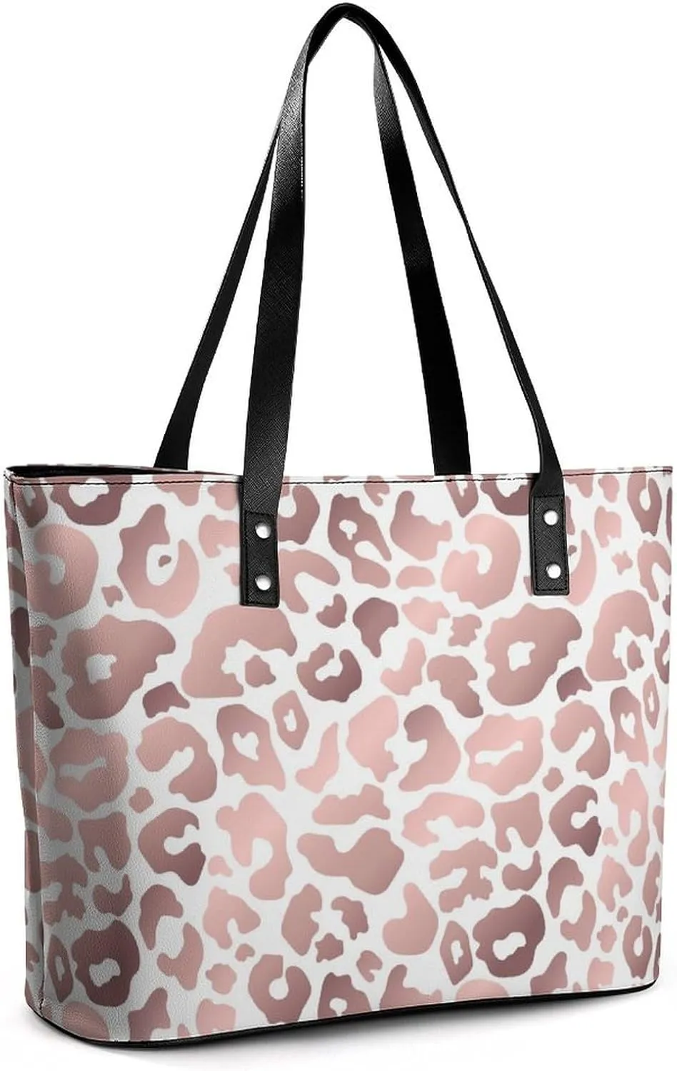 Fashion Large Capacity Satchel Tote Bag Casual Shoulder Bag Soft Leather Purse
