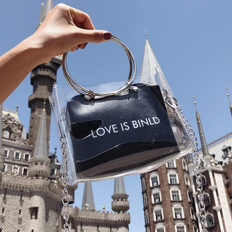 Fashion Transparent Women Bag