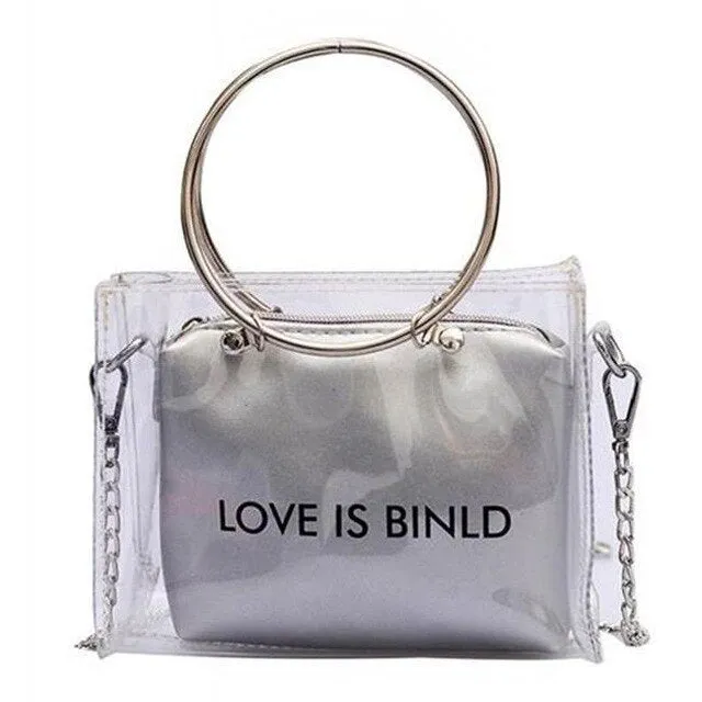 Fashion Transparent Women Bag