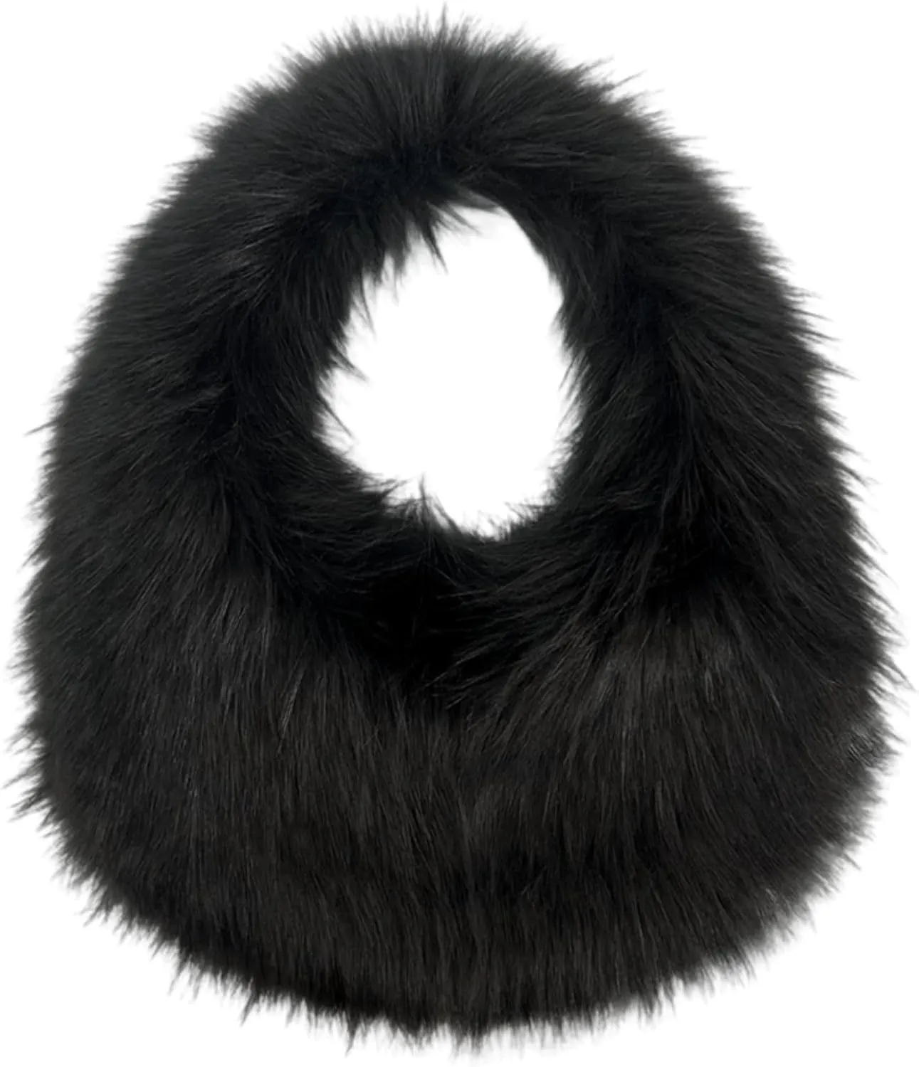 Faux Fur Hobo Shoulder Bag for Women - Large Cute Fluffy Tote Plush Handbag Y2K Furry Purse