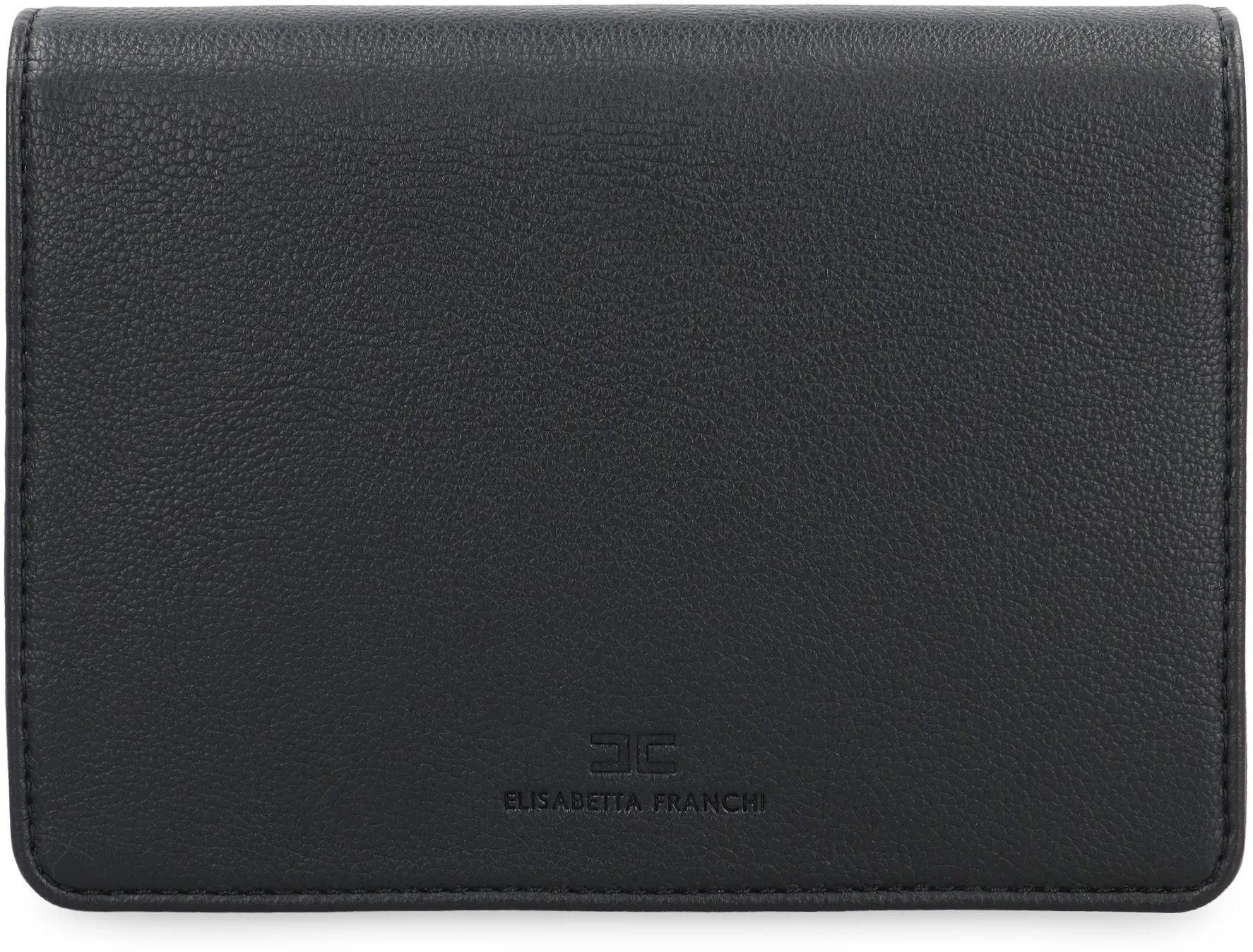 Faux leather shoulder bag