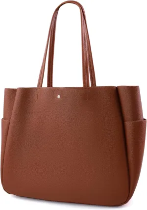 Faux Leather Tote Bag for Women Large Capacity Shoulder Bag Womens Oversized Tote Bag