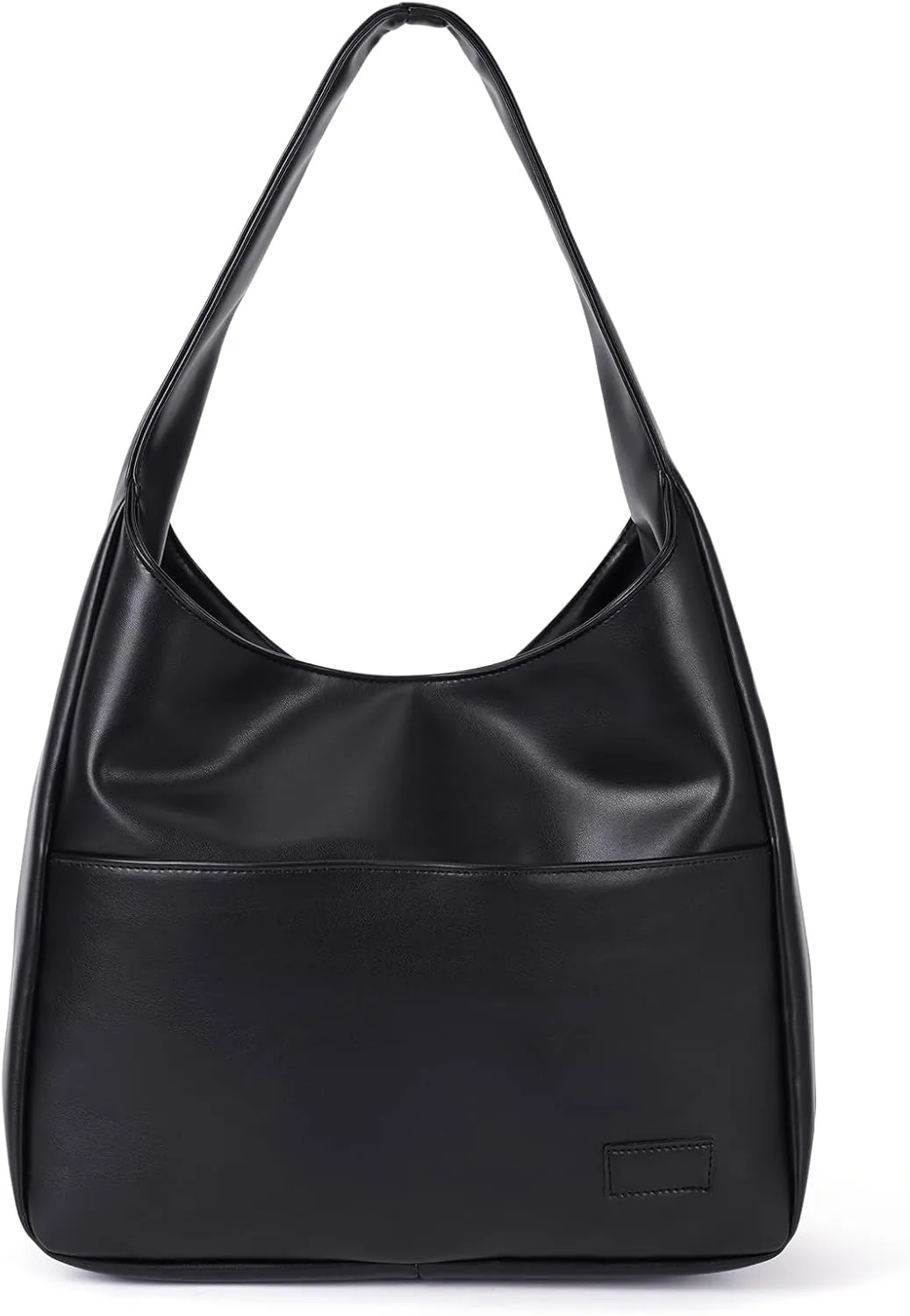 Faux Leather Tote Bag Women Shoulder Bag College Tote Leather Hobo Handbag Work Tote Bag Purse
