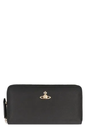 Faux leather wallet