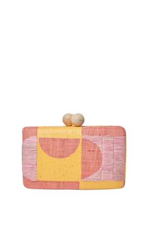 Faye Embroidered Clutch
