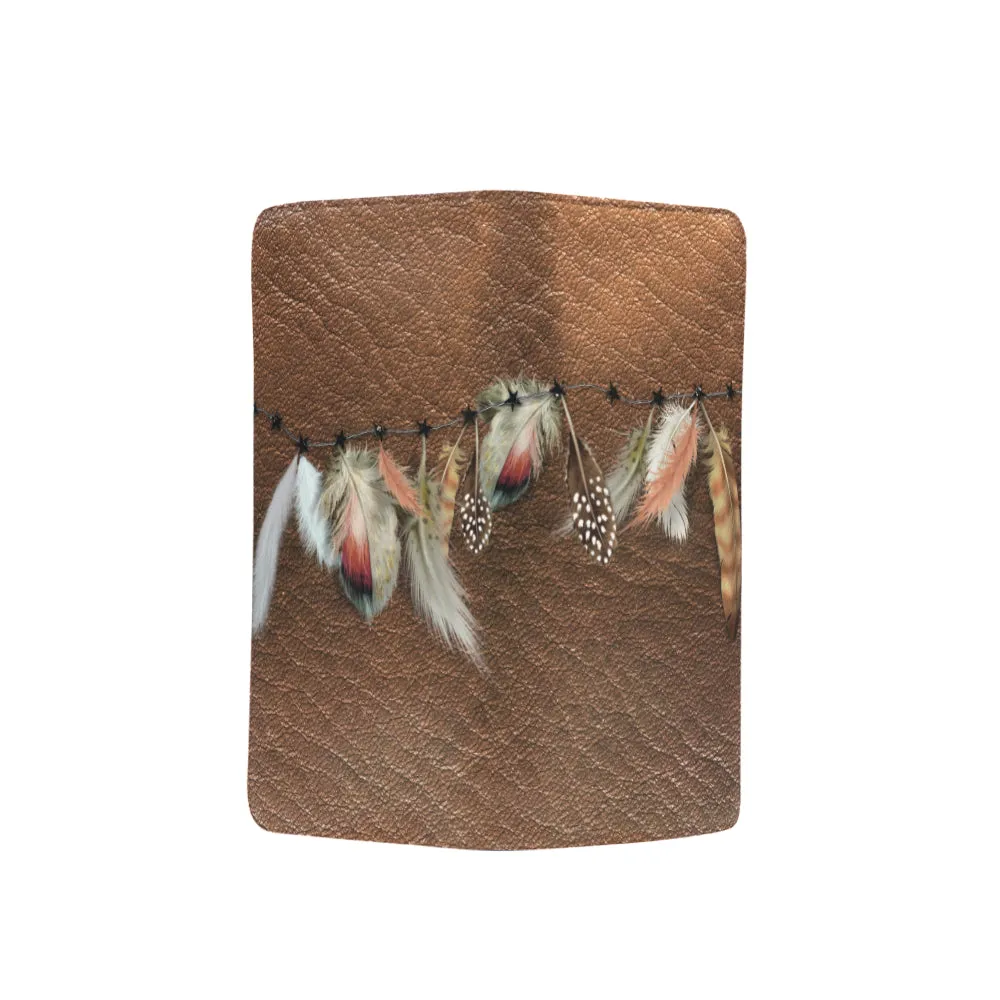 Feathers - Clutch Purse Large