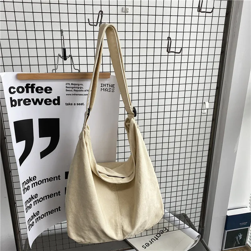 Female College For Class Style Large Shoulder Bags
