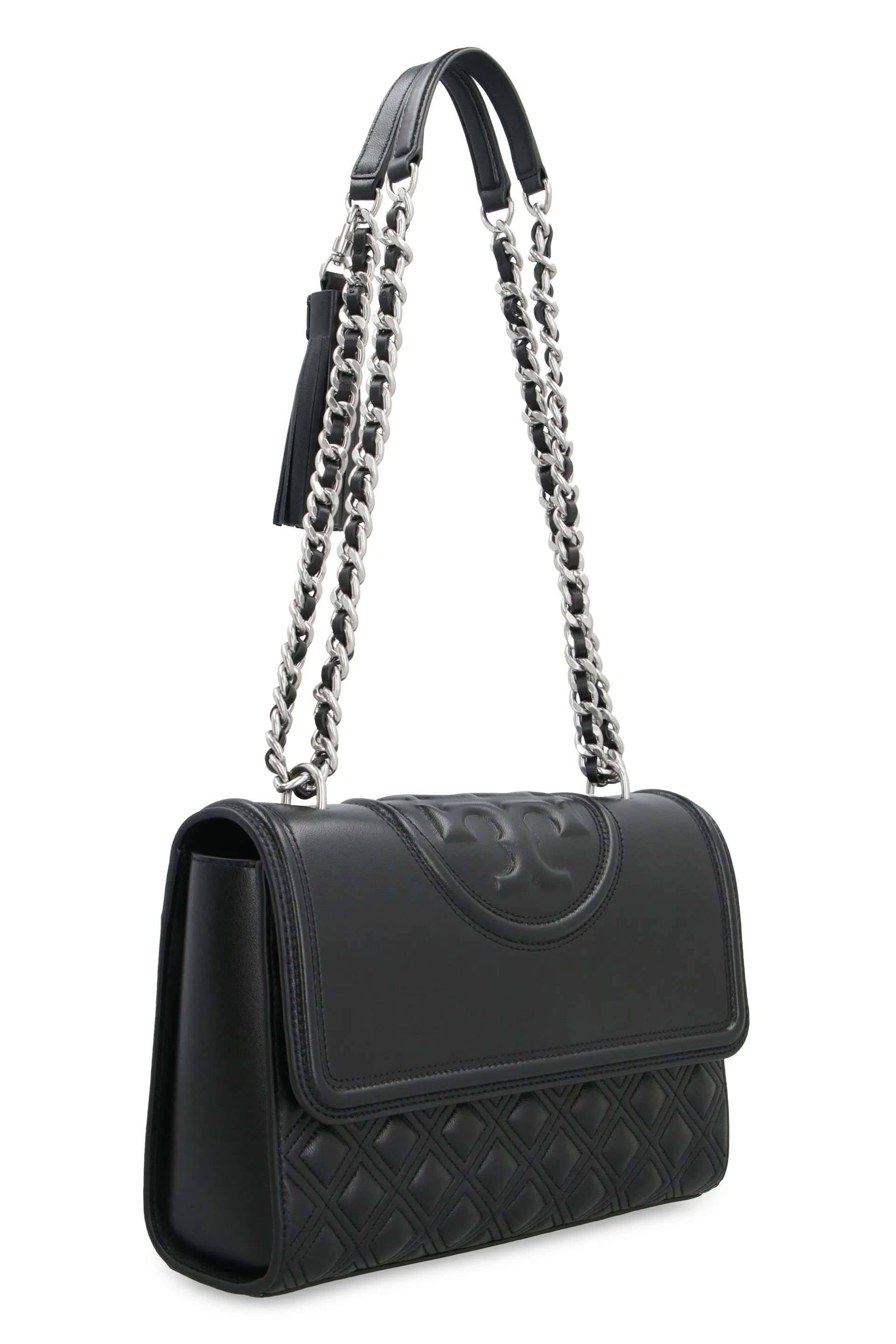 Fleming quilted leather shoulder bag