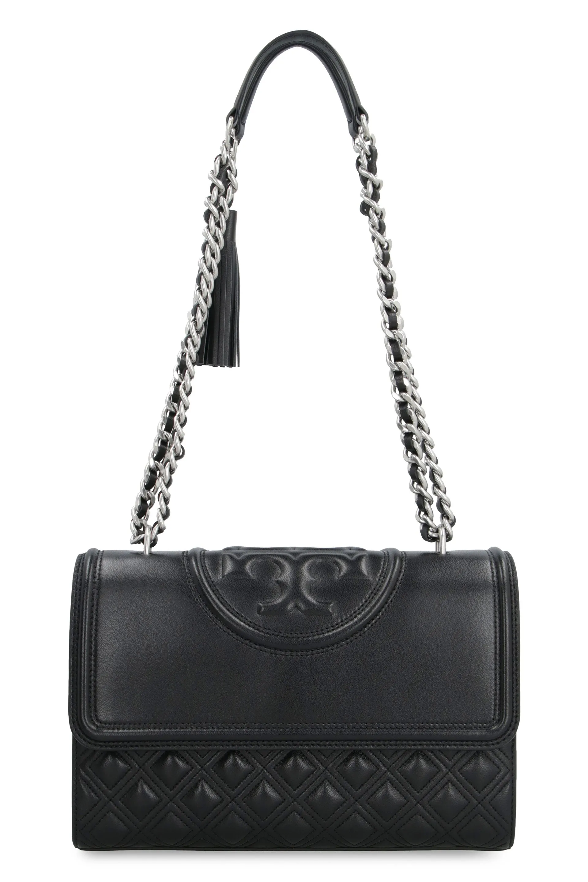 Fleming quilted leather shoulder bag