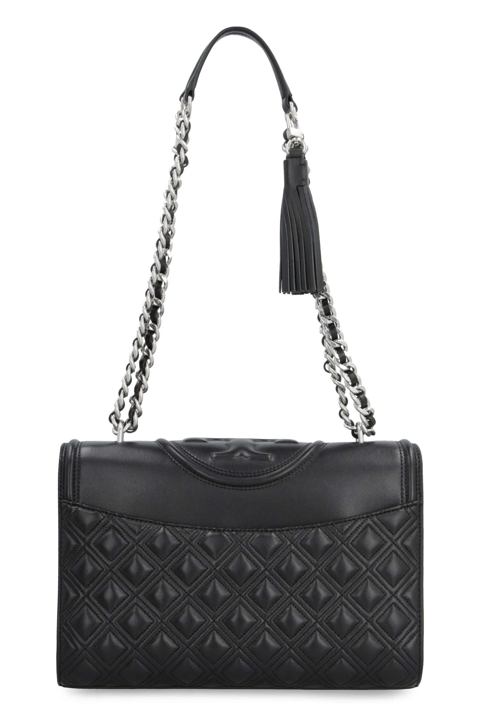 Fleming quilted leather shoulder bag