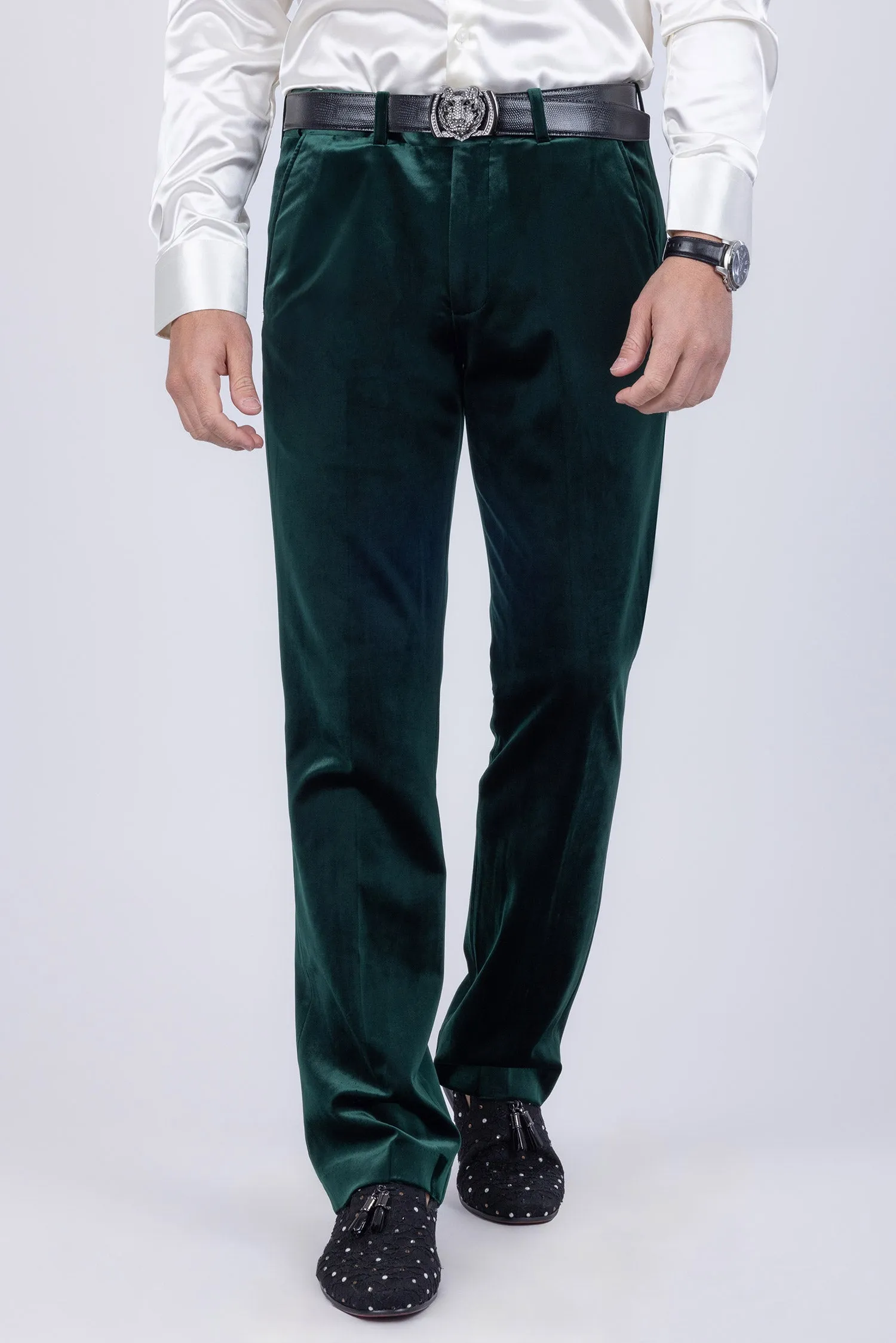Fluffad Velvet Pants