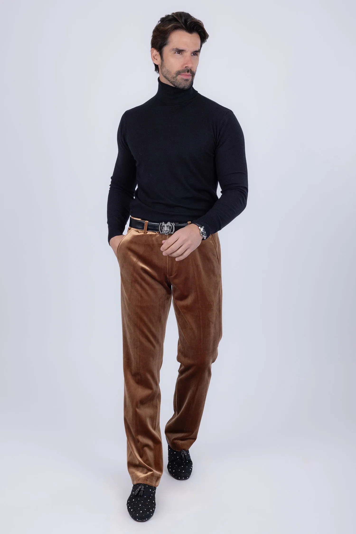 Fluffad Velvet Pants