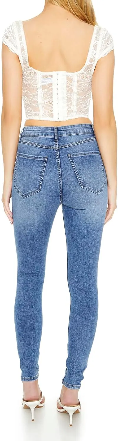 Forever 21 Women's High-rise Skinny Jeans