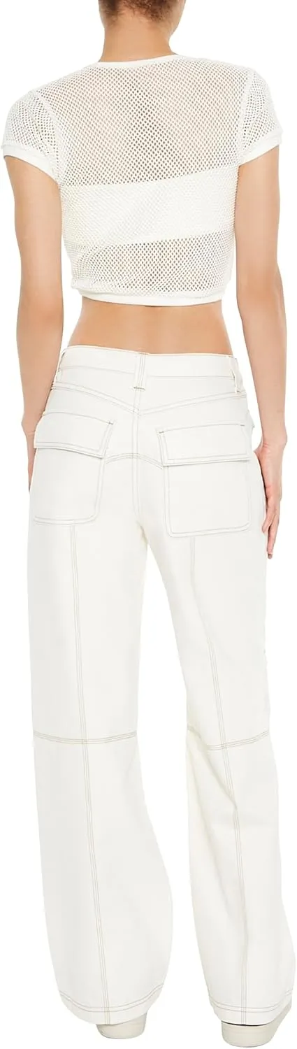 Forever 21 Women's Straight-Leg Cargo Pants