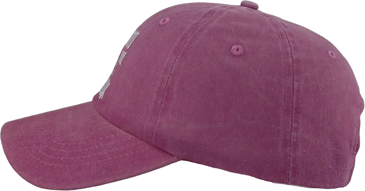 Funny Flamingo Hat, I Don't Give A Flock Baseball Cap Adjustable Embroidered Dad Denim Gifts for Men and Women