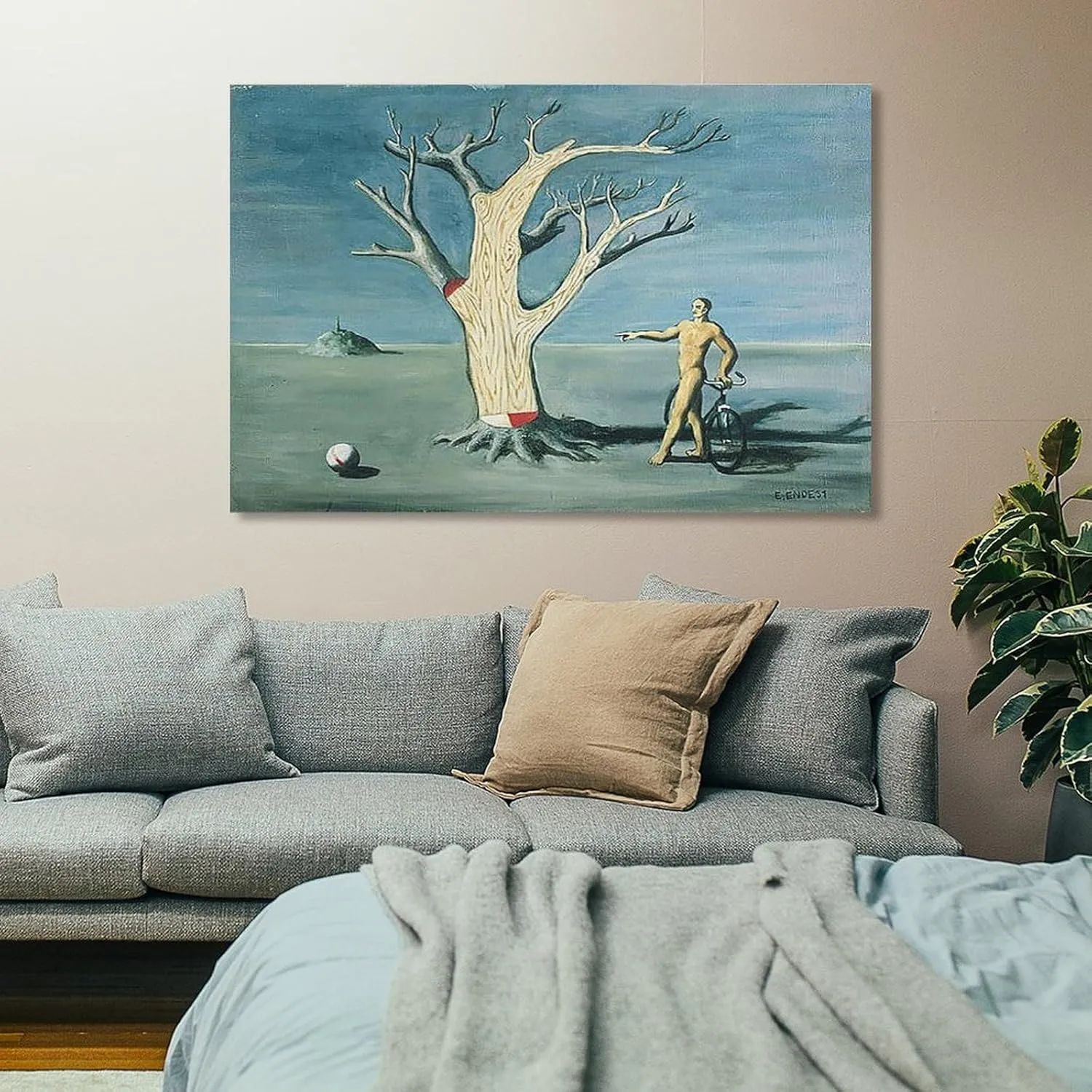GAUSKY Single Hanging Picture Gertrude Abercrombies Untitled Canvas Poster Wall Art Gift (14) Unframe-. 12x18inch(30x45cm)