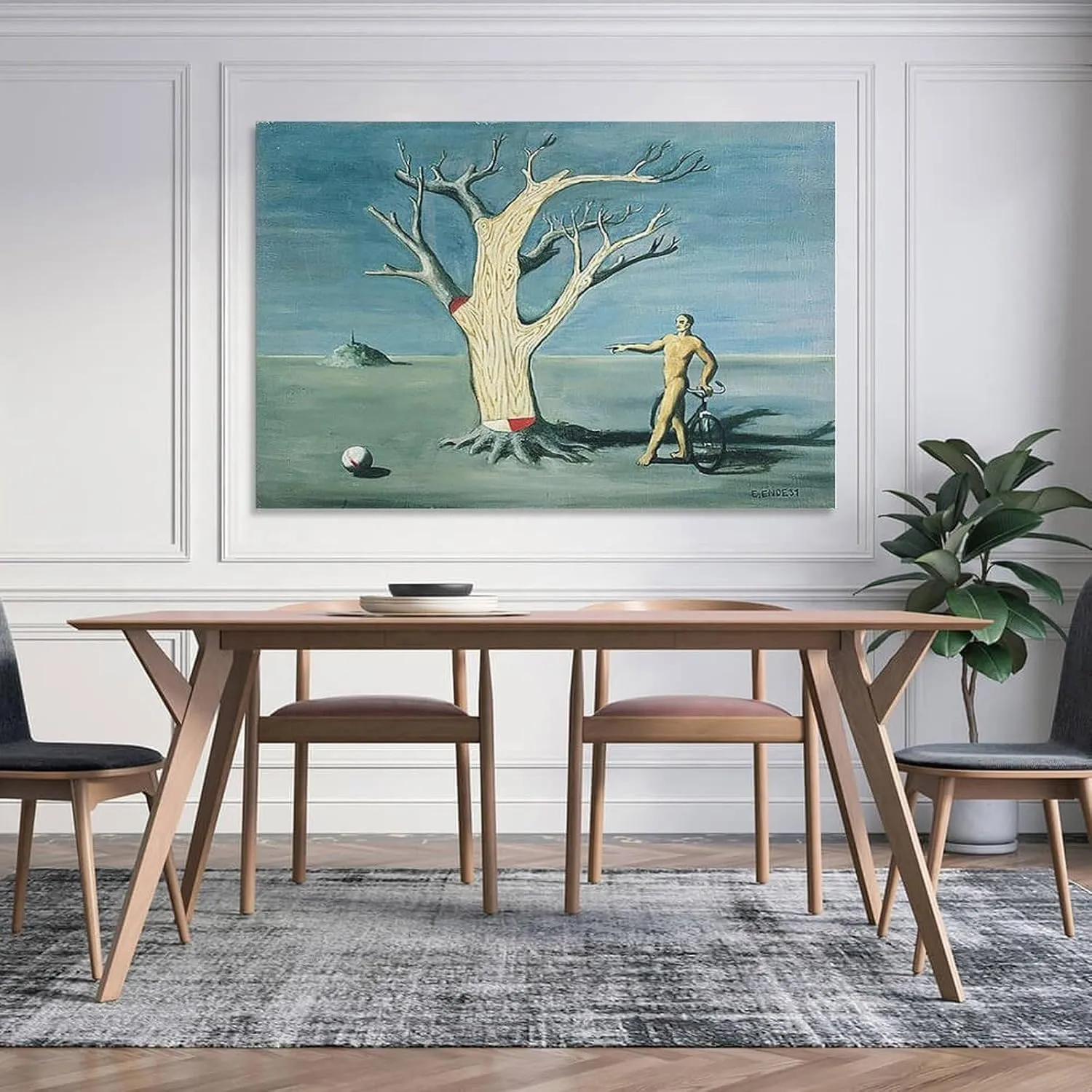 GAUSKY Single Hanging Picture Gertrude Abercrombies Untitled Canvas Poster Wall Art Gift (14) Unframe-. 12x18inch(30x45cm)