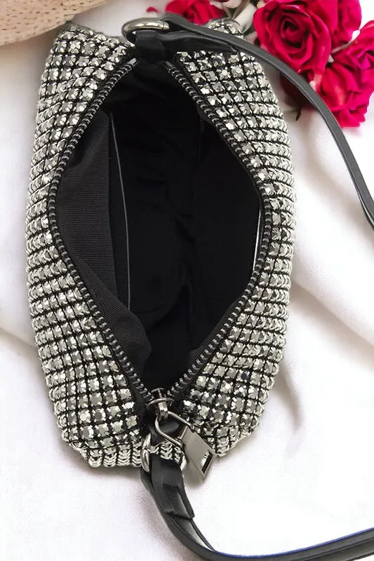 Gem Pave Mini Shoulder Bag