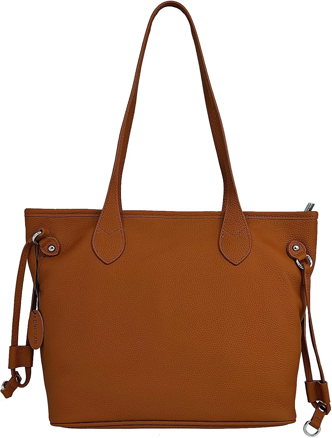 Genuine Leather Large Tote Bag for Women, Stylish Handbag, and Large Capacity Shoulder Bag