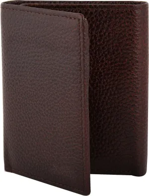 Genuine Leather RFID Trifold/Zipper Around Wallet for Men Horizontal/Vertical Zippered Wallet and Card Holder | Ideal Gift for Men and Women