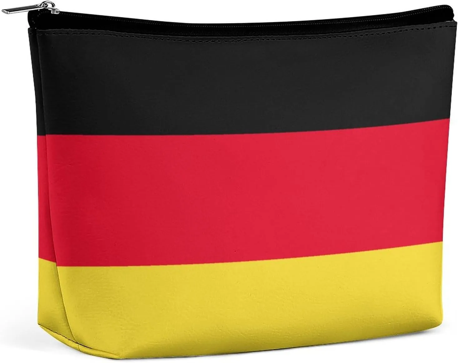 Germany Flag Travel Cosmetic Bag for Women Lightweight Makeup Organizer Pouch for Purse