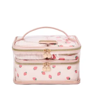 Getaway Cosmetic Set Mini Strawberry Print