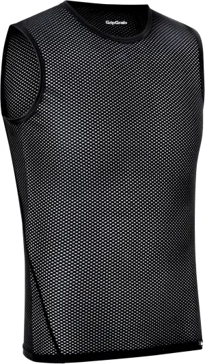 GripGrab Ultralight 1 and 3 Pack Sleeveless Mesh Summer Cycling Base Layer Biking Undershirt Lightweight Vest Cycling Shirt